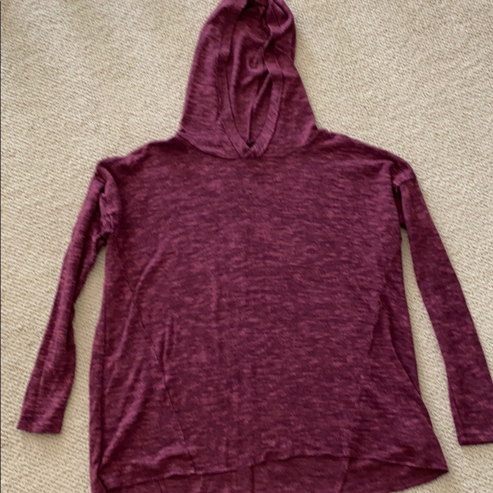 Hollister purple hoodie sweater